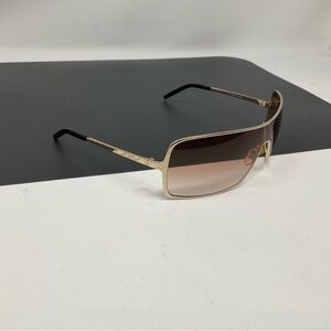 BURBERRY SHIELD GOLD  SUNGLASSES 9486/S 3YG59 SCRATCHED LENS